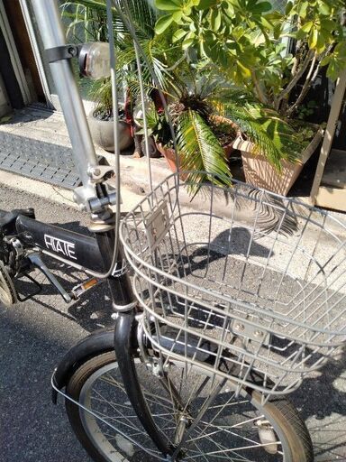 HIATE 折りたたみ 自転車 手渡し希望」HIATE（ハイエイト） シマノ製の
