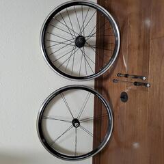 DAHON 純正ホイールセット　20インチ406 　新車取外し　未使用品 Amazon | ダホン DAHON 用 20インチ 406 ホイール前後セット