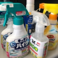 掃除洗剤一式
