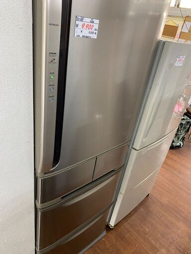 リサイクルショップどりーむ天保山店 No.7207 冷蔵庫 430L！！ 製氷機能付き！ - 冷蔵庫