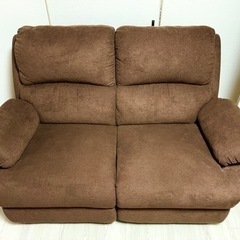 二人掛け　電動ソファー　美品