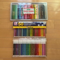 多色！48色色えんぴつと50色ペン