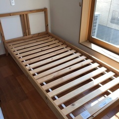 お取引中　IKEA ベッド　木製