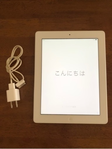 ☆iPad  第3世代  Wi-Fi  32GB  White  ケーブル・アダプター付☆
