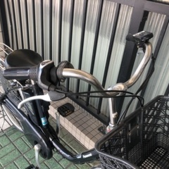 電動アシスト車?Panasonic(パナソニック)。24インチ。130cm〜。