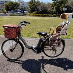 電動自転車　YAMAHA　PAS 　Natura　L　子供乗せ座席付き