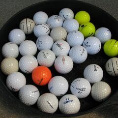 ★ゴルフボール：プレイ用に用意したボールです：３３個！