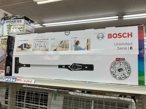 【未使用】 BOSCH スティッククリーナー 掃除機 BBS1123BJP ボッシュ No.5350● ※現金、クレジット、ぺイペイ、スマホ決済対応※