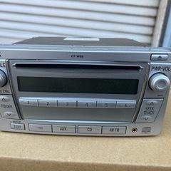 トヨタ純正CD 、MP3ラジオ、プレイヤー　CT-W58