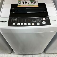 HISENSE/ハイセンス 洗濯機 5.5㎏ HW-T55C