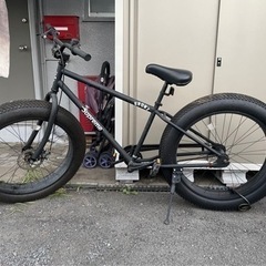 自転車 BRONX 26BRONX 26インチ 極太タイヤ 