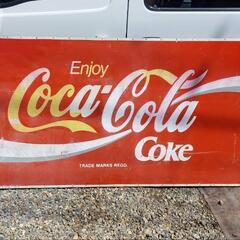 コカ・コーラ ホーロー看板 当時物 ヴィンテージ 昭和レトロ 引き取り限定 愛知 アメリカン ガレージ コカ・コーラ ホーロー看板 当時物 ヴィンテージ 昭和レトロ 引き取り