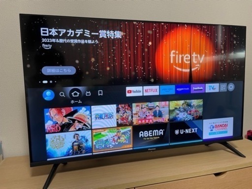 23日まで 40型テレビ テレビ台 fireTVstick セット