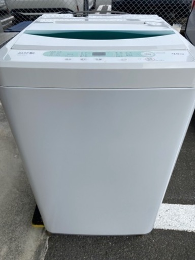 [お値引き中]ヤマダ電機　4.5k 洗濯機　YWM-T45A1 2017年製