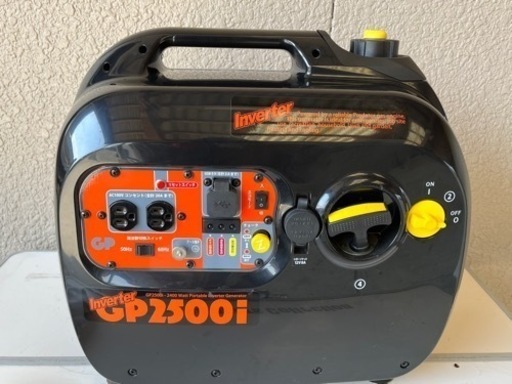 【2021年製！美品☆】MTO 2400W インバーター発電機 GP2500i 交流直流両用 取説付き！