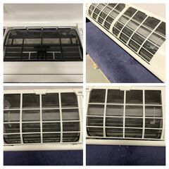  美品【2021年製】 Panasonic エアコン　6畳 エオリア CS-22BBL-W/CU-22BBL