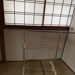 決まりました　洗濯物干し　