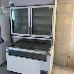 大幅値下げ！！】2022年式二段冷凍庫ショーケース