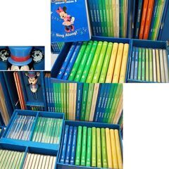 DWE ディズニー 英語システム テキスト DVD27枚 CD49枚 シングアロング