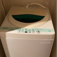 洗濯機　TOSHIBAAW505W