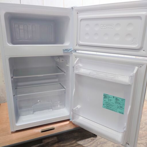 2021年製 Haier ノンフロン 冷凍冷蔵庫 BR-85A 85L 2ドア ハイアール