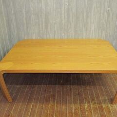 ss4836 天童木工 座卓 105×75cm ナチュラル 長方形 TENDO ローテーブル