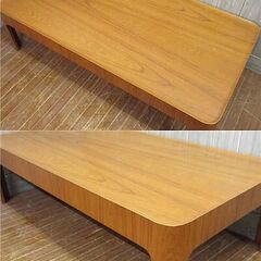 ss4837 天童木工 座卓 120×60cm ブラウン 長方形 TENDO haco ロー