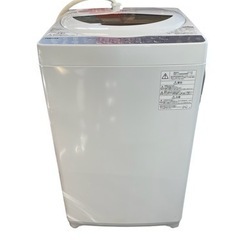 NO.238【2019年製】TOSHIBA 全自動電気洗濯機 AW-5G6 5.0kg