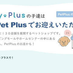 BabyPlusはそのベビーちゃんと飼い主様を専任コンシェ…