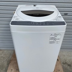 決まりました！TOSHIBA  洗濯機　5キロ　AW-5G6  ...