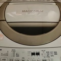 商談中8キロインバーター全自動洗濯機