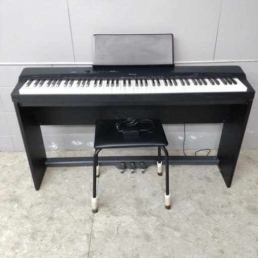 CASIO カシオ 電子ピアノ Privia プリヴィア PX-160BK イス付き
