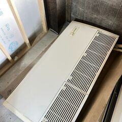 【受取り可能人のみ販売】 格安 室外機 天井吊形　業務用エアコン 2台 【室外機メーカー不明】 店舗用 業務用 三菱 エアコン 中古