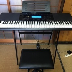 [美品】電子ピアノ 一式　CASIO WK-245 9月22日まで‼️