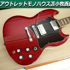 エレキギター　BLITZ by Aria Pro2 レッド 中古...