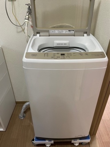 ほぼ新品：洗濯機