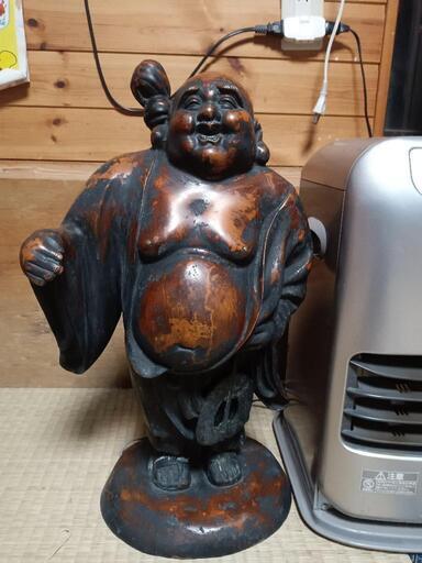 布袋様 置物 12kg (真鍮)