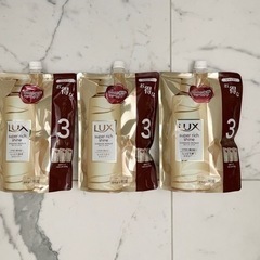 【ネット決済】LUX シャンプー詰め替え3回分x3袋