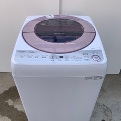 シャープ　2019年製　7kg 全自動洗濯機