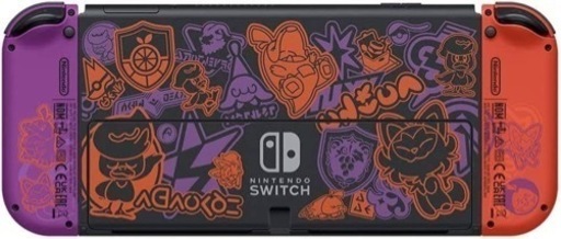 Nintendo Switch 本体+ポケモン バイオレット+モンハンライズ Amazon.co.jp: Nintendo Switch(有機ELモデル) スカーレット
