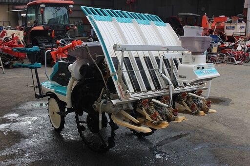 【SOLD OUT】クボタ 田植機 4条植 SPU45P 6.1馬力 整地ローラー 施肥 こまきちゃん 箱まきちゃん 【清掃・整備済】【下取り価格UP】【農機具でっく】【福岡】【田植機】 SOLD OUT】クボタ 田植機 4条植 SPU45P 6.1馬力 整地ローラー 施肥 こまき