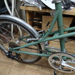 おしゃれな Biabchi Merlo 20インチ 籐風バスケット付きです 整備済