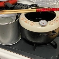 揚げ物鍋セット　天ぷら鍋