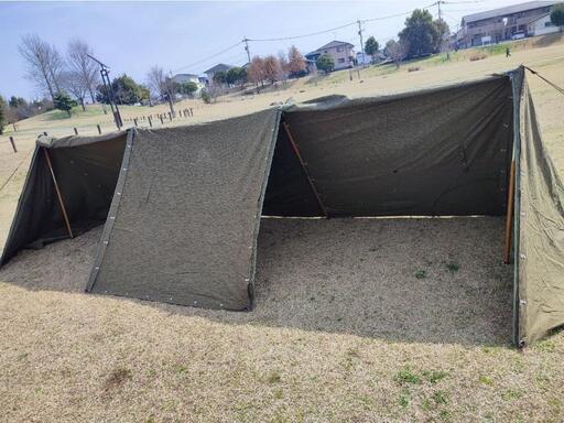 東ドイツ軍幕6枚その他セット ならせ 東ドイツ軍幕6枚その他セット ならせ