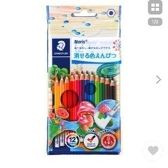✨新品✨消せる色鉛筆　12色　ノーリツ