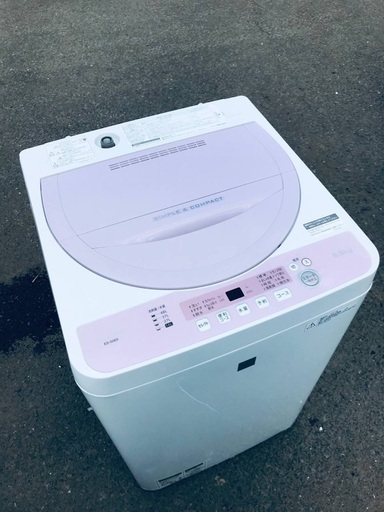 ♦️EJ880番SHARP全自動電気洗濯機 【2017年製】