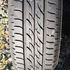  値下  155 65R13アルミホイールと夏タイヤ４本セット