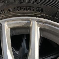  値下  155 65R13アルミホイールと夏タイヤ４本セット