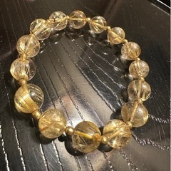 ルチルクォーツ 11mm 内寸21cm