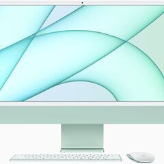 【ネット決済・配送可】iMac 24 グリーン (M1 / 16...